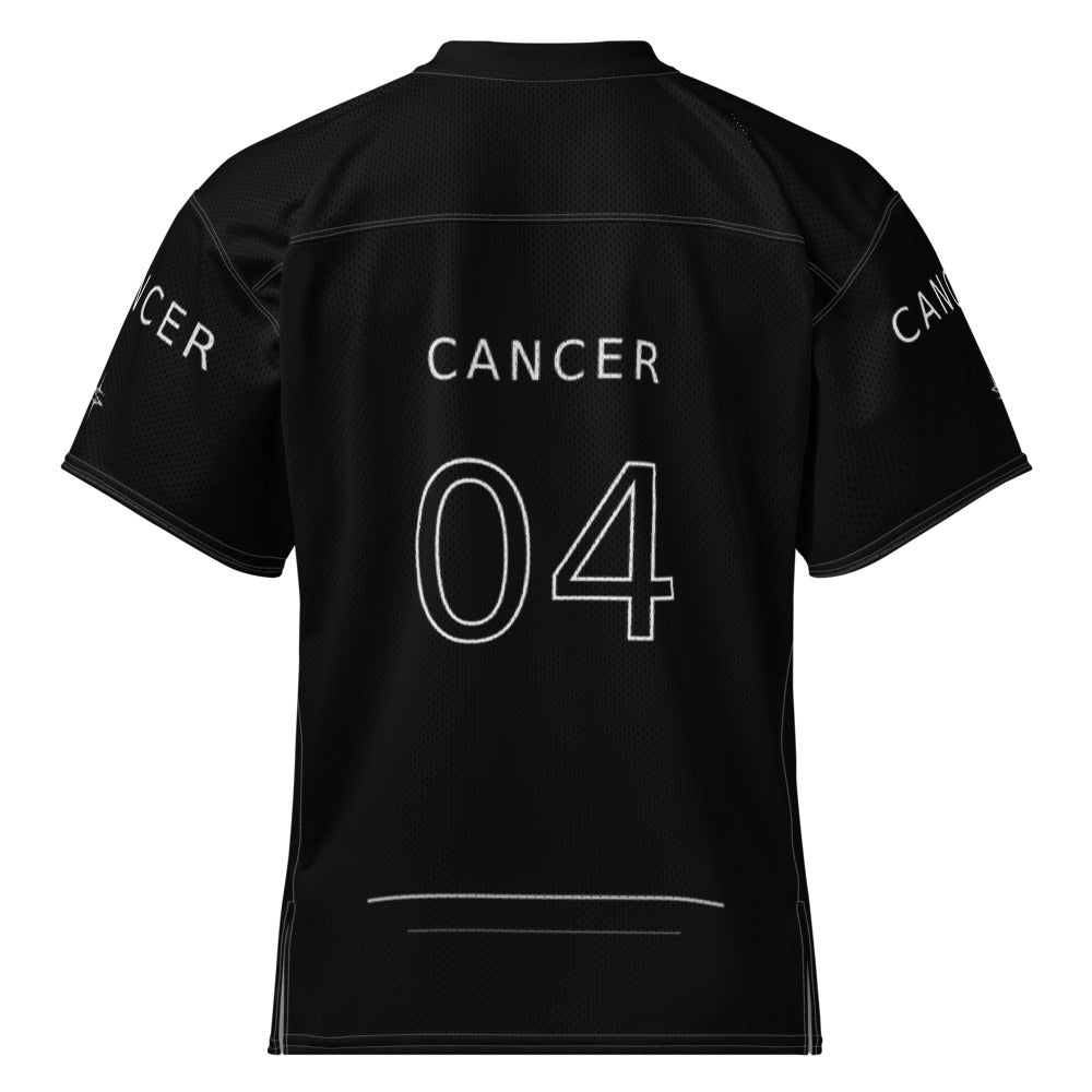 Cancer 04 Jersey Black back mockup