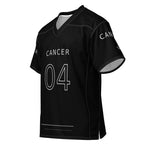 Cancer 04 Jersey Black left-front mockup