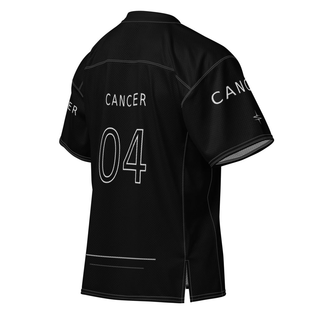 Cancer 04 Jersey Black right-back mockup