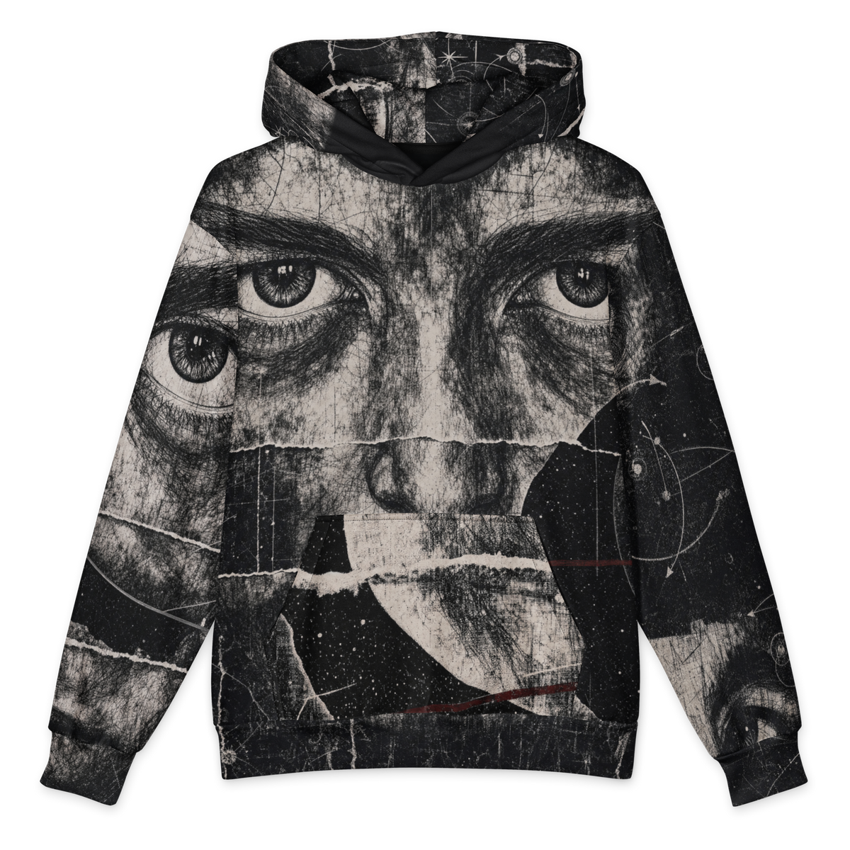 Lunar Afterimage Hoodie front