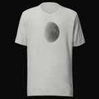 The Moon Tee, Athletic Heather — personalized birth chart apparel by Starlyzed