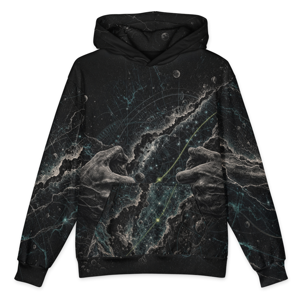 Star Wound Hoodie front