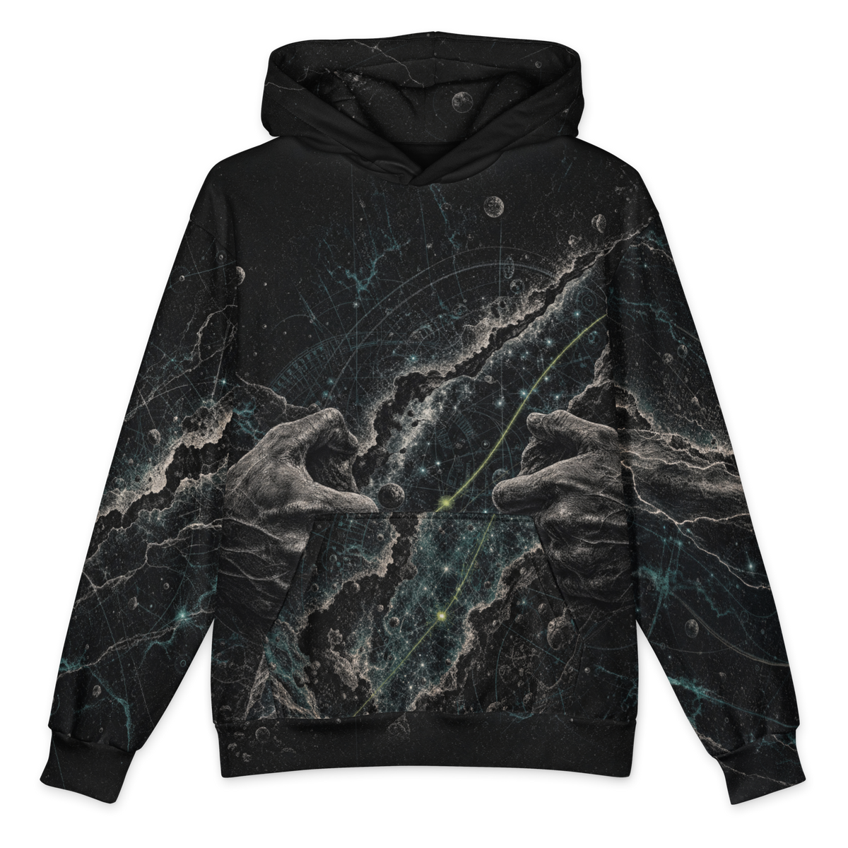 Star Wound Hoodie front