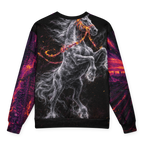 The Reins Burned First Sweatshirt back
