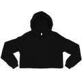 The Tracklist Crop Hoodie (front)