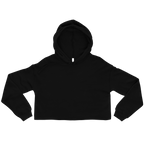 The Tracklist Crop Hoodie (front)