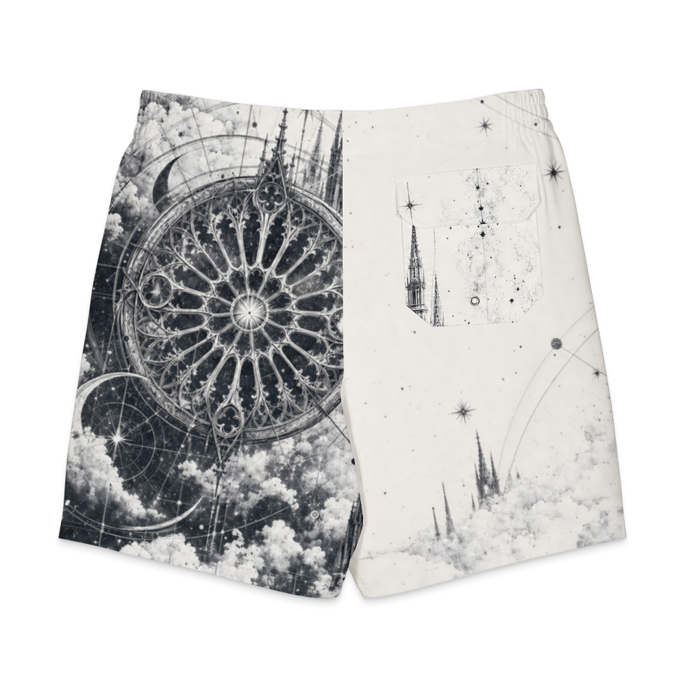 Zodiac Cathedral Board Shorts (back)
