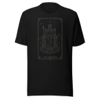 The Emperor Tarot Tee - Black