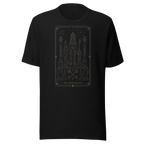 The Hierophant Tarot Tee - Black