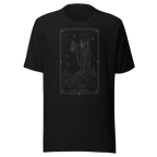 The Hermit Tarot Tee - Black