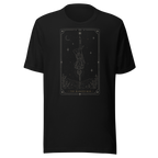 The Hanged Man Tarot Tee - Black