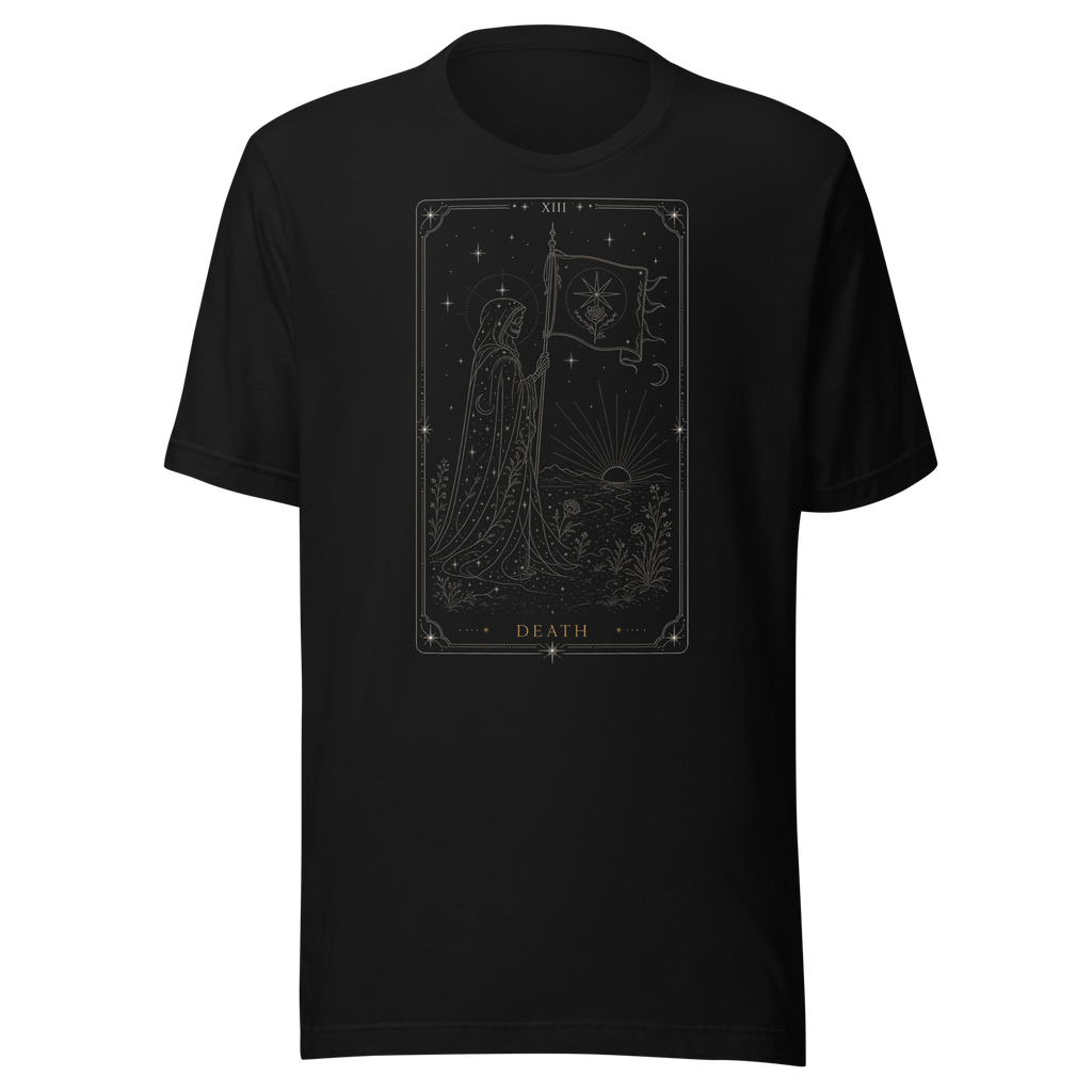 Death Tarot Tee - Black