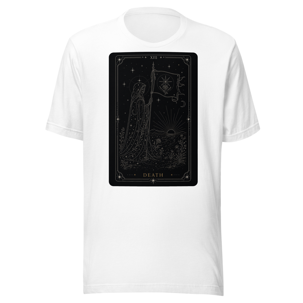 Death Tarot Tee - White