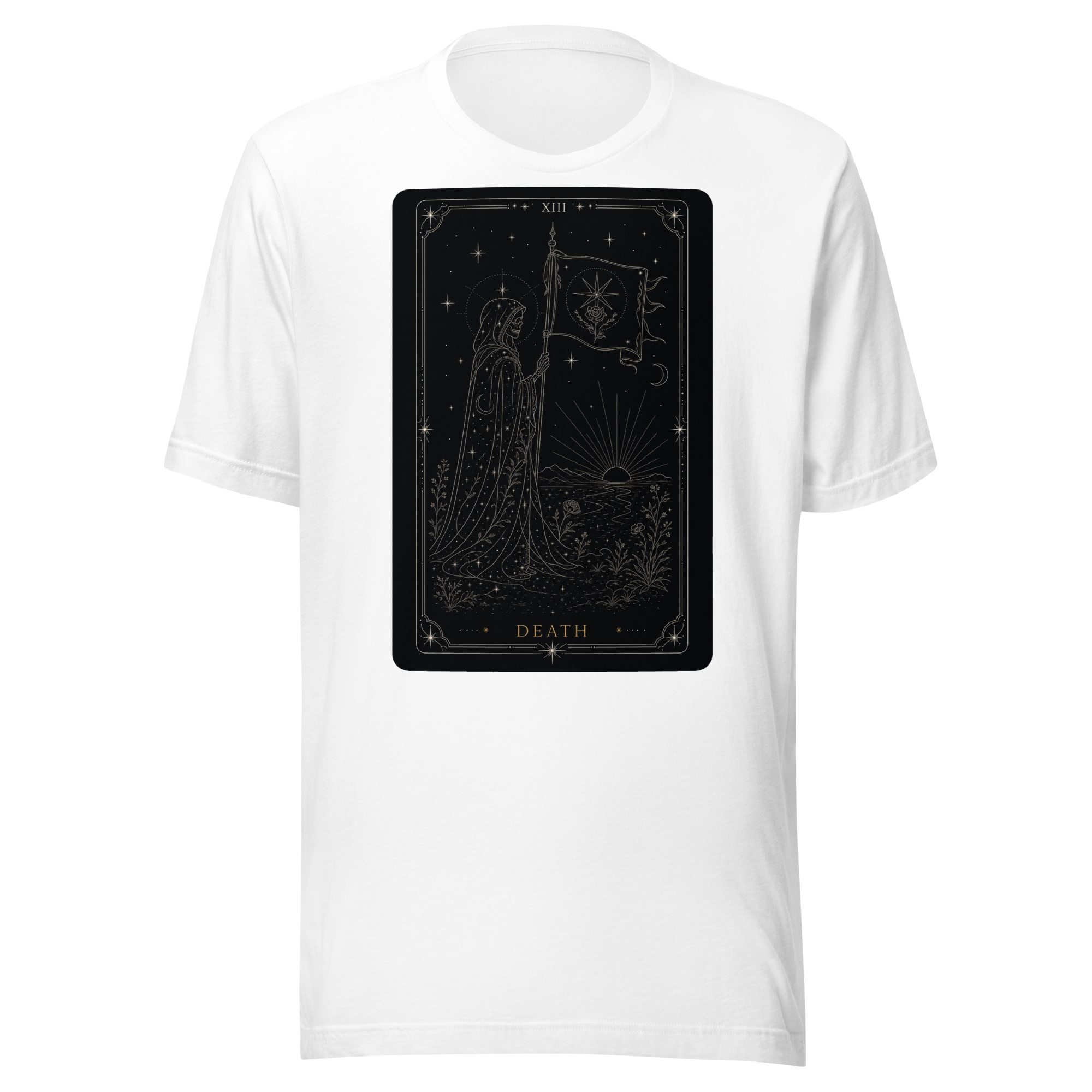 Death Tarot Tee - White