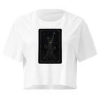 The Tower Tarot Crop Top - White