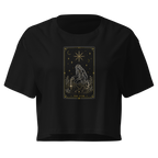 The Star Crop Top - Black