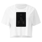 The Star Tarot Crop Top - White
