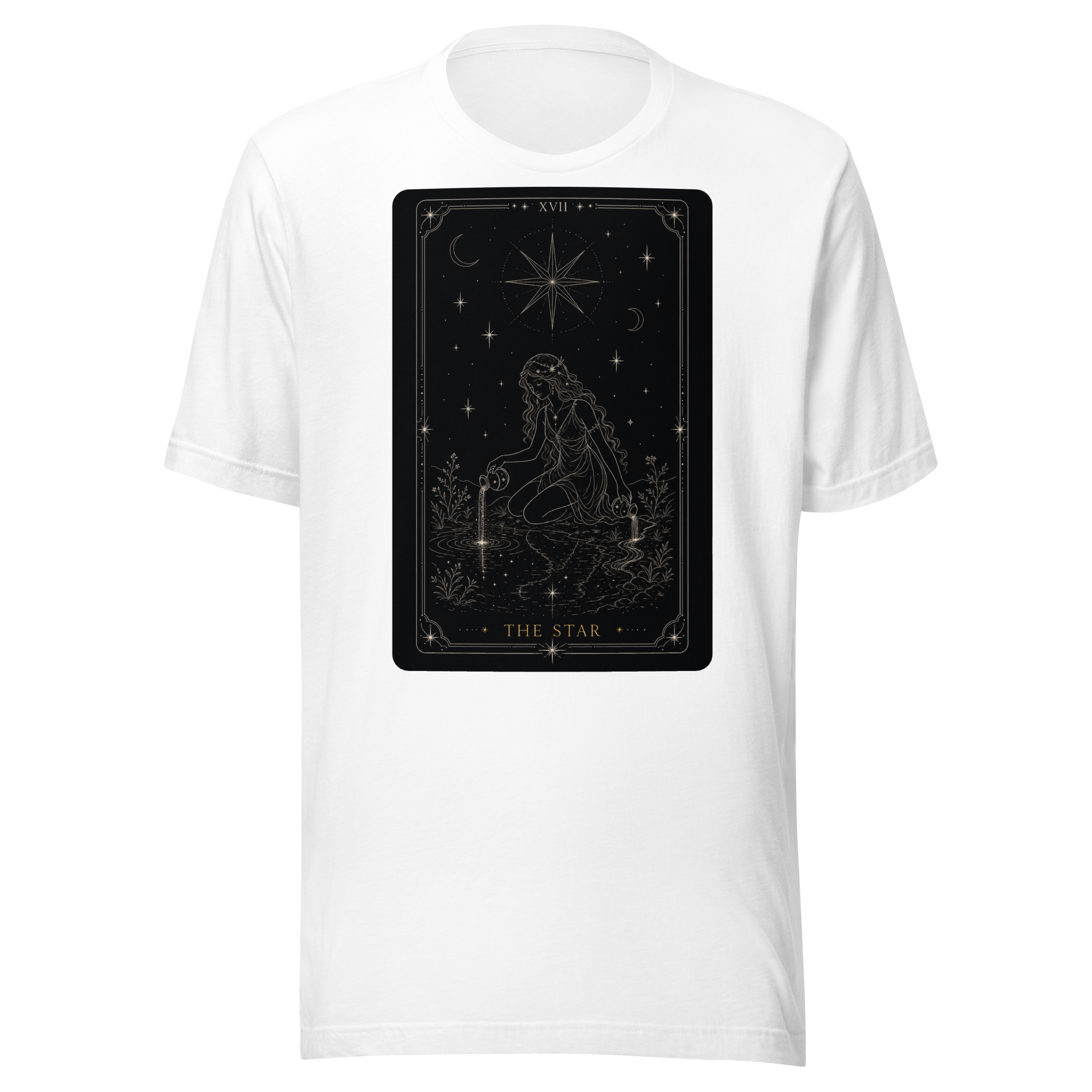 The Star Tarot Tee - White