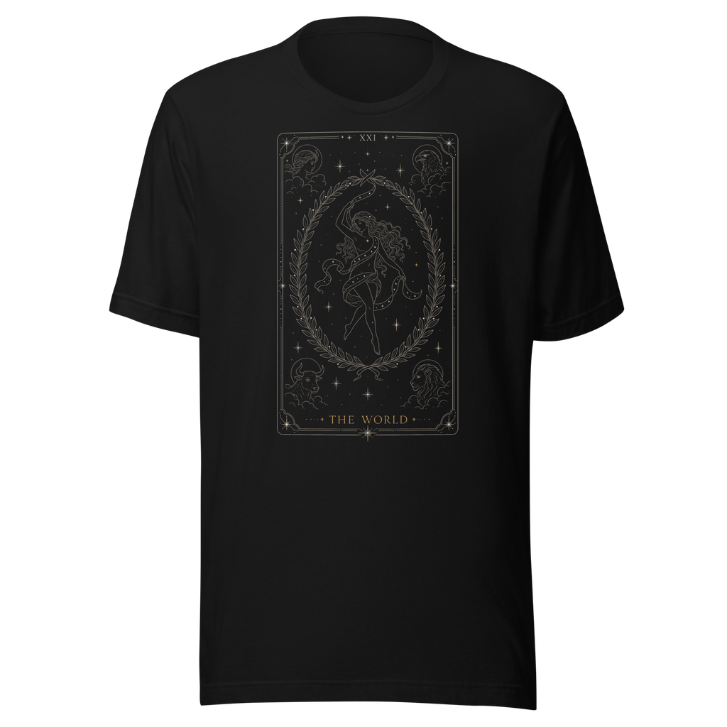 The World Tarot Tee - Black