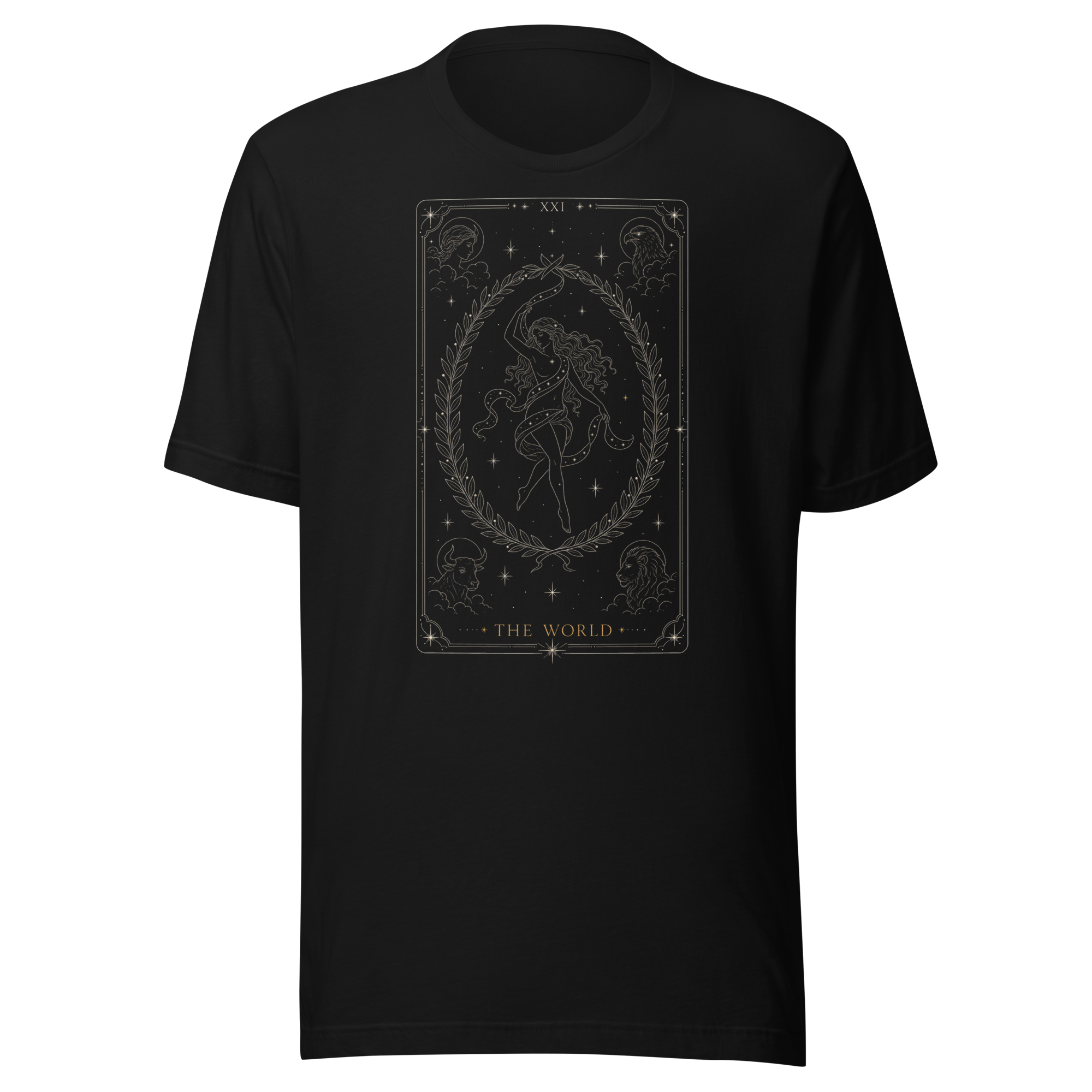The World Tarot Tee - Black