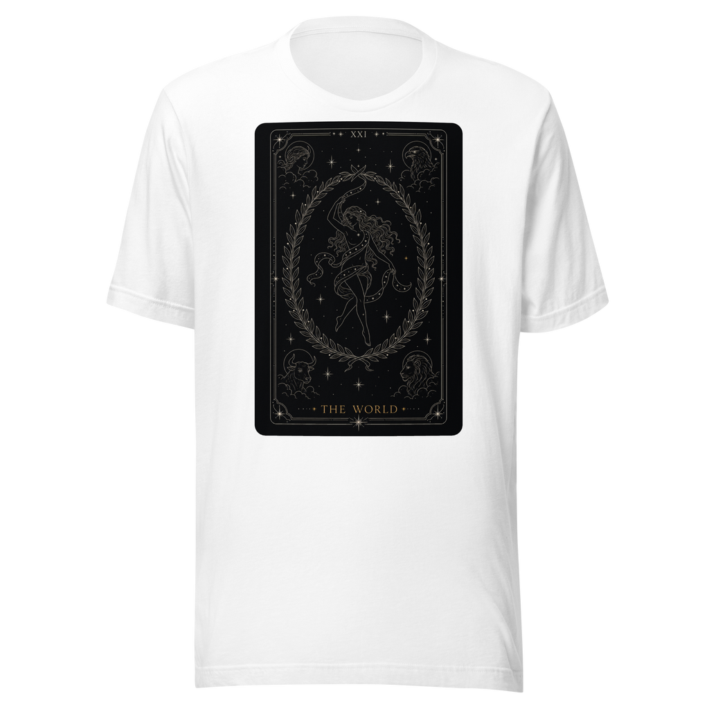 The World Tarot Tee - White