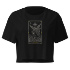 Judgement Tarot Crop Top - Black