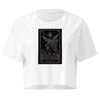 Judgement Tarot Crop Top - White