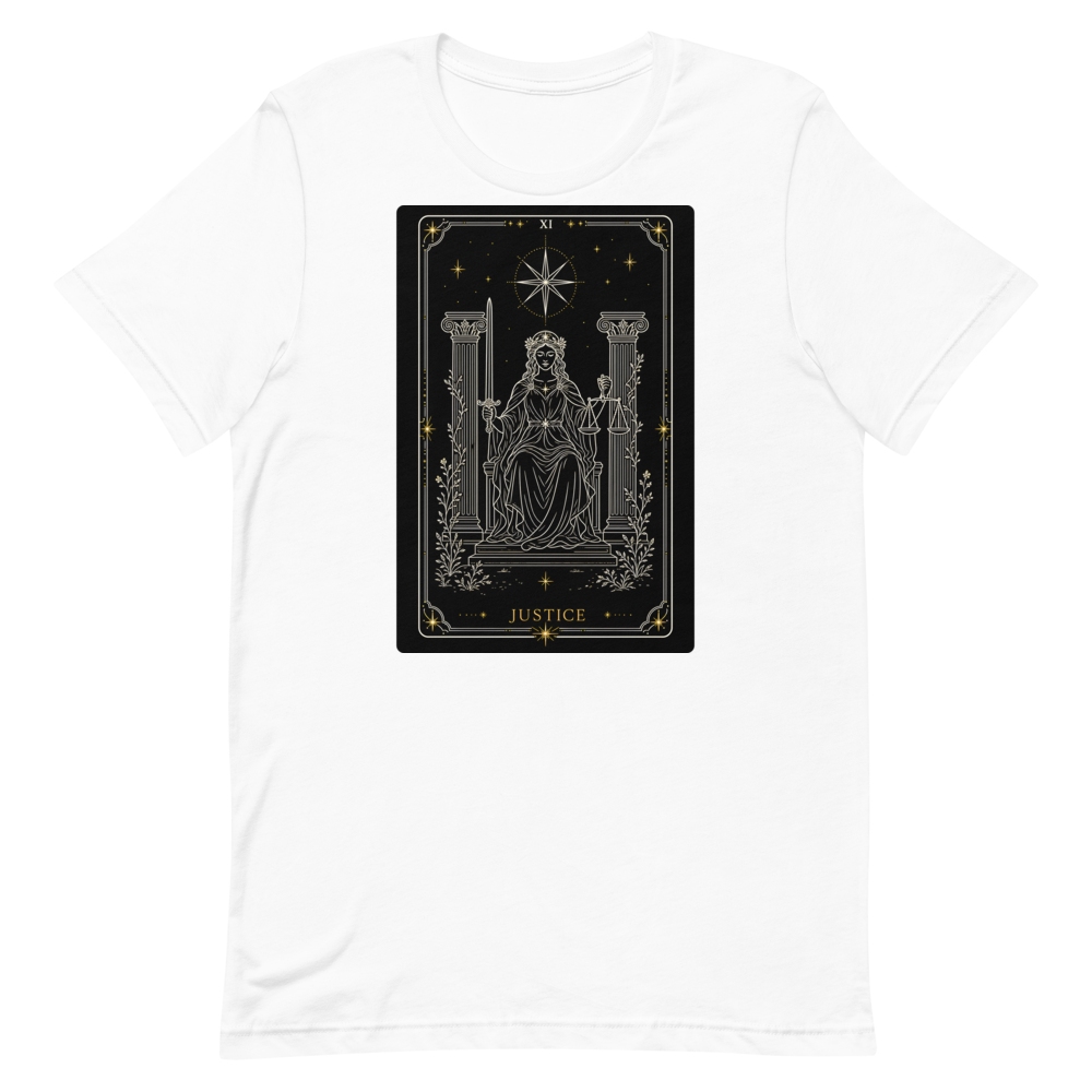 Justice Tarot Tee - Justice