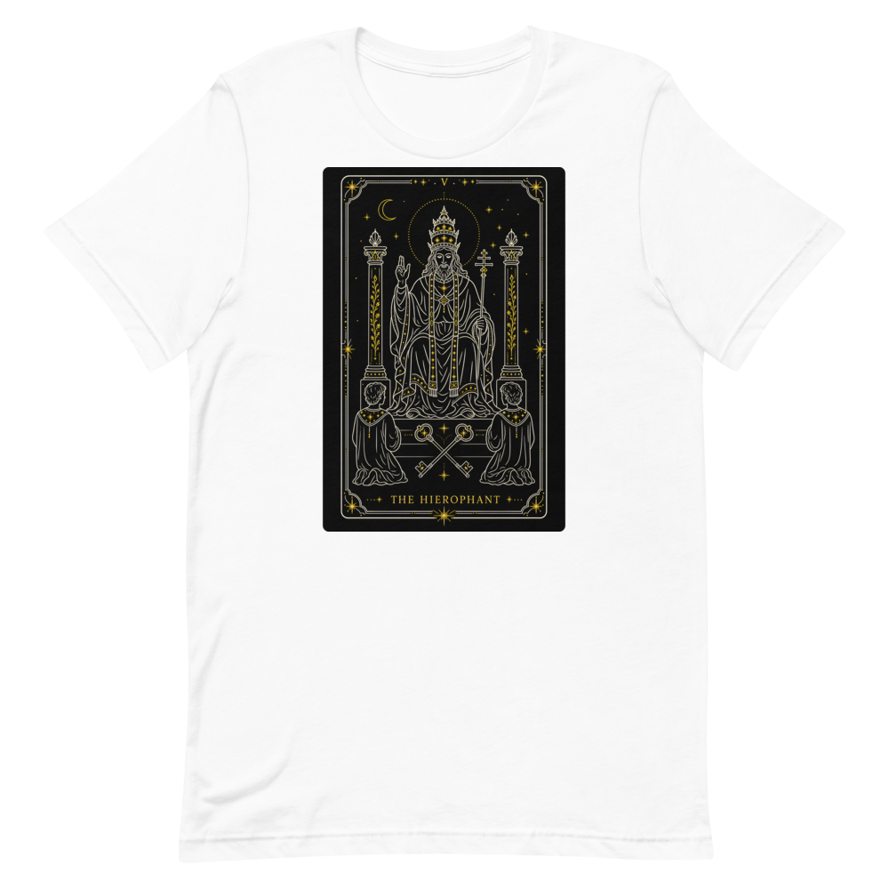 The Hierophant Tarot Tee - The Hierophant