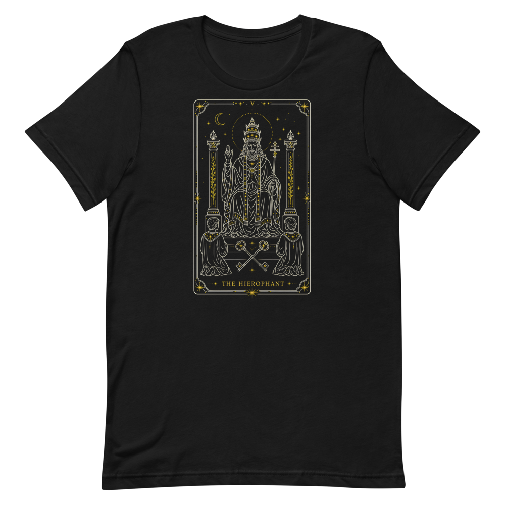 The Hierophant Tarot Tee - The Hierophant