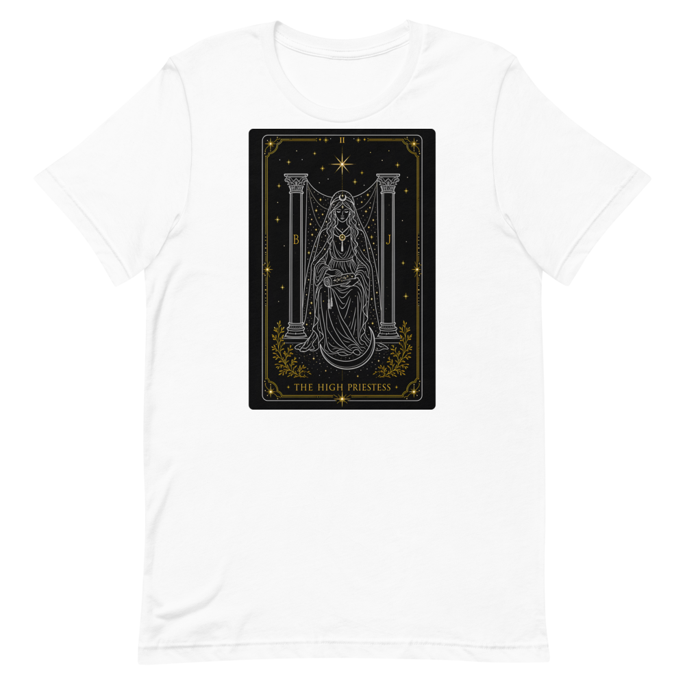 The High Priestess Tarot Tee - The High Priestess