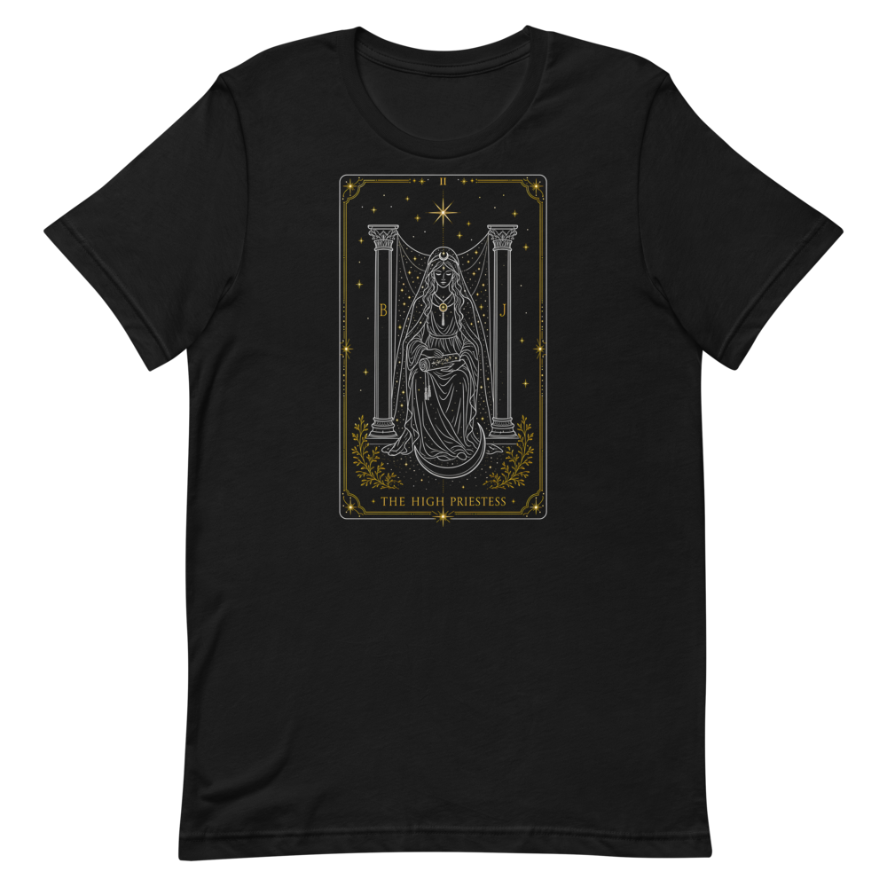 The High Priestess Tarot Tee - The High Priestess