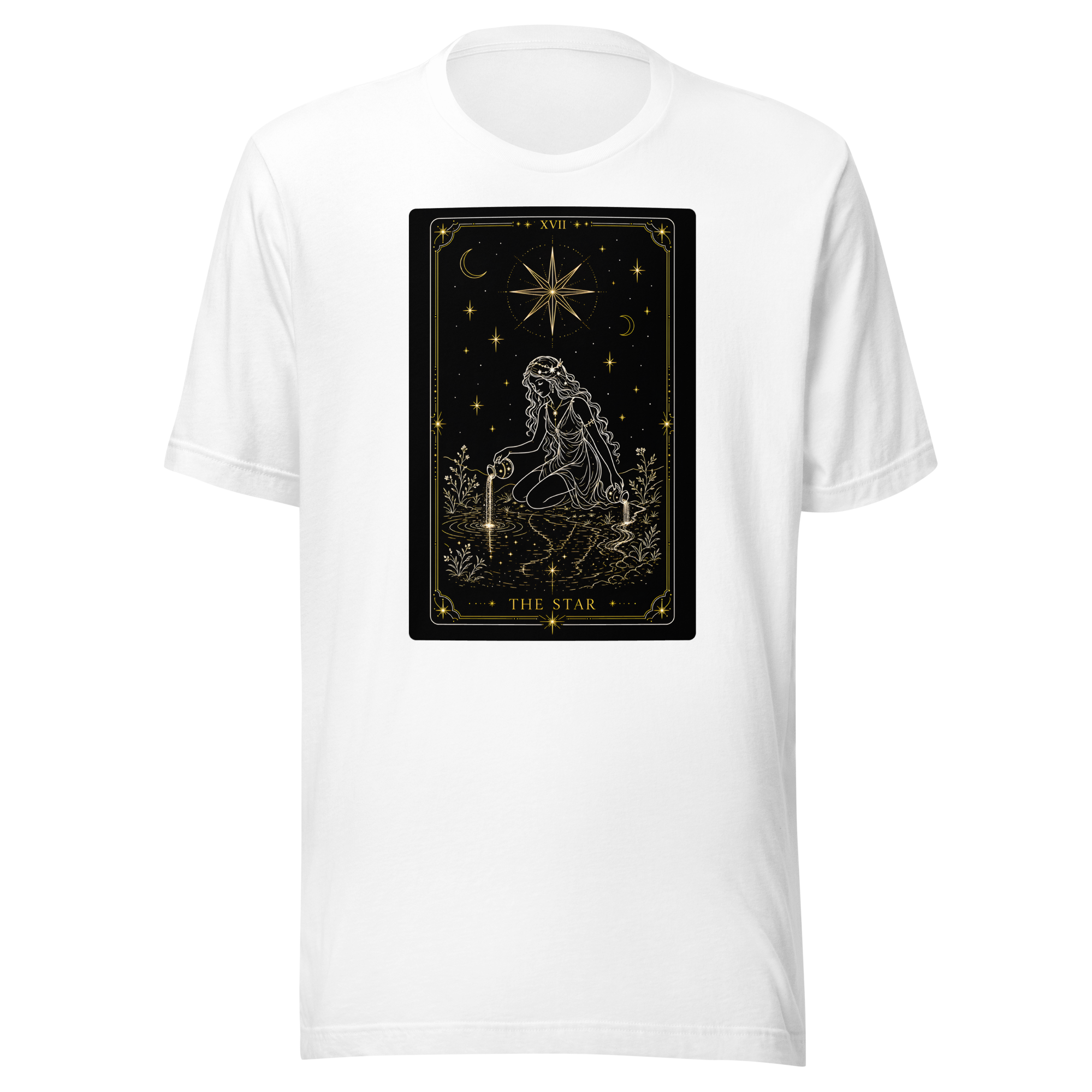 The Star Tarot Tee - White