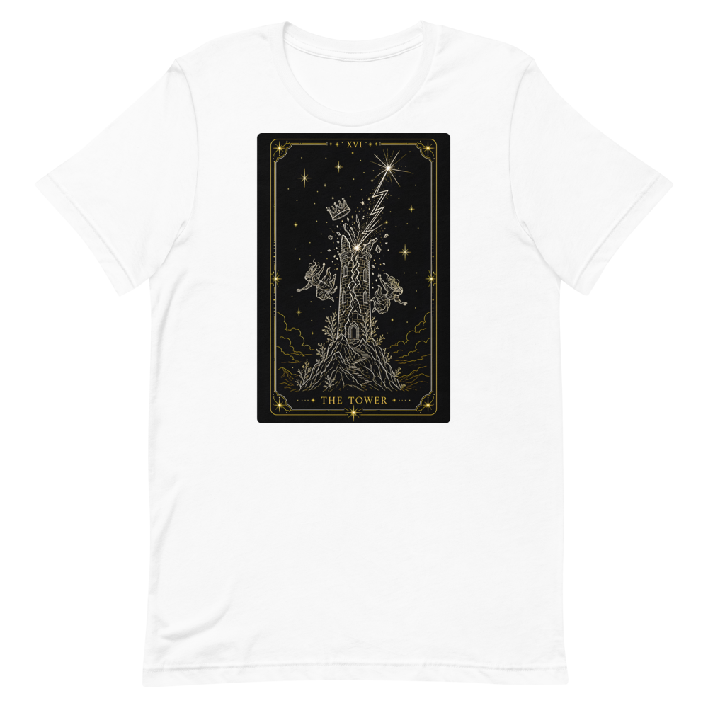 The Tower Tarot Tee - The Tower