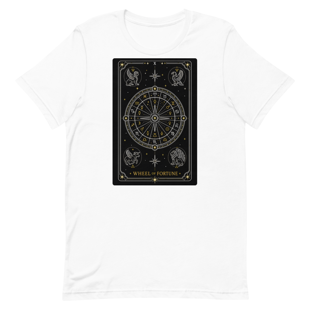 Wheel of Fortune Tarot Tee - Wheel of Fortune