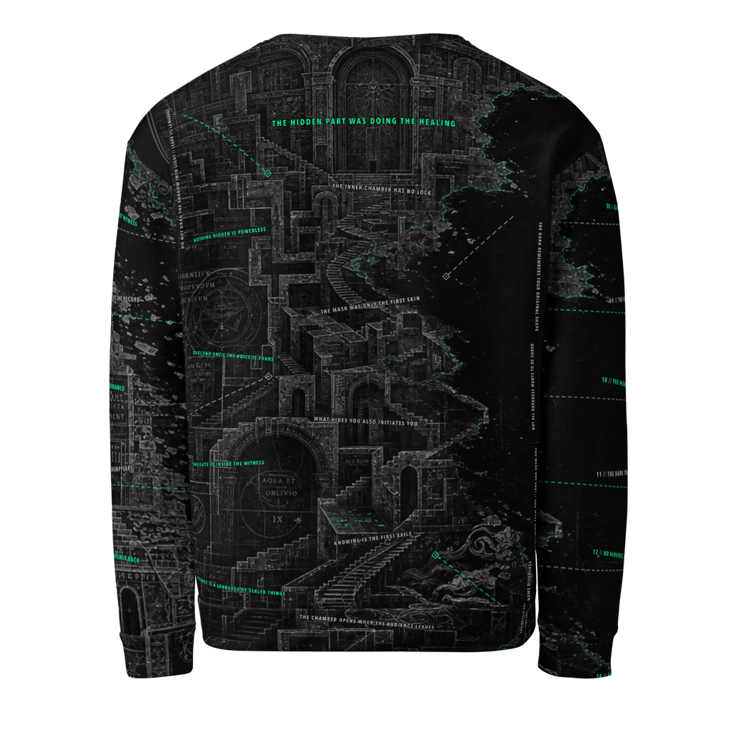 The Second Dark Sweatshirt - Black back
