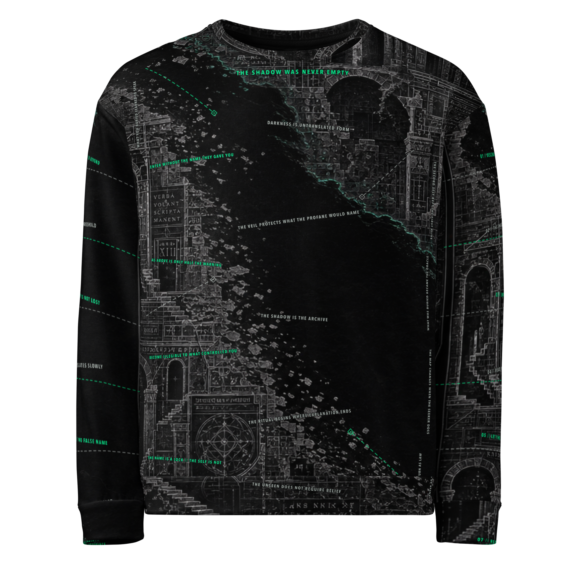 The Second Dark Sweatshirt - Black front