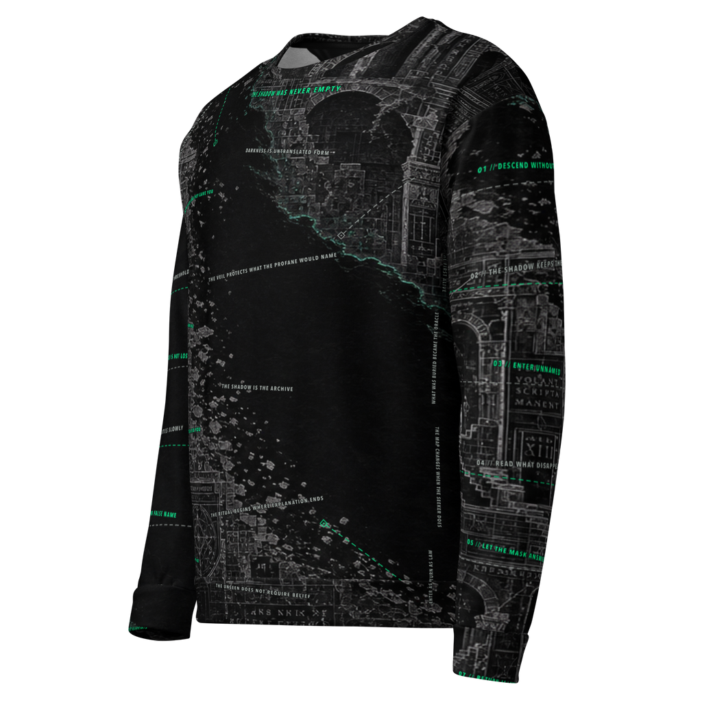 The Second Dark Sweatshirt - Black left front
