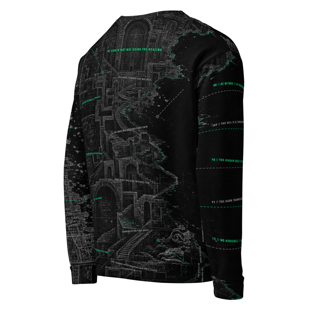 The Second Dark Sweatshirt - Black right back