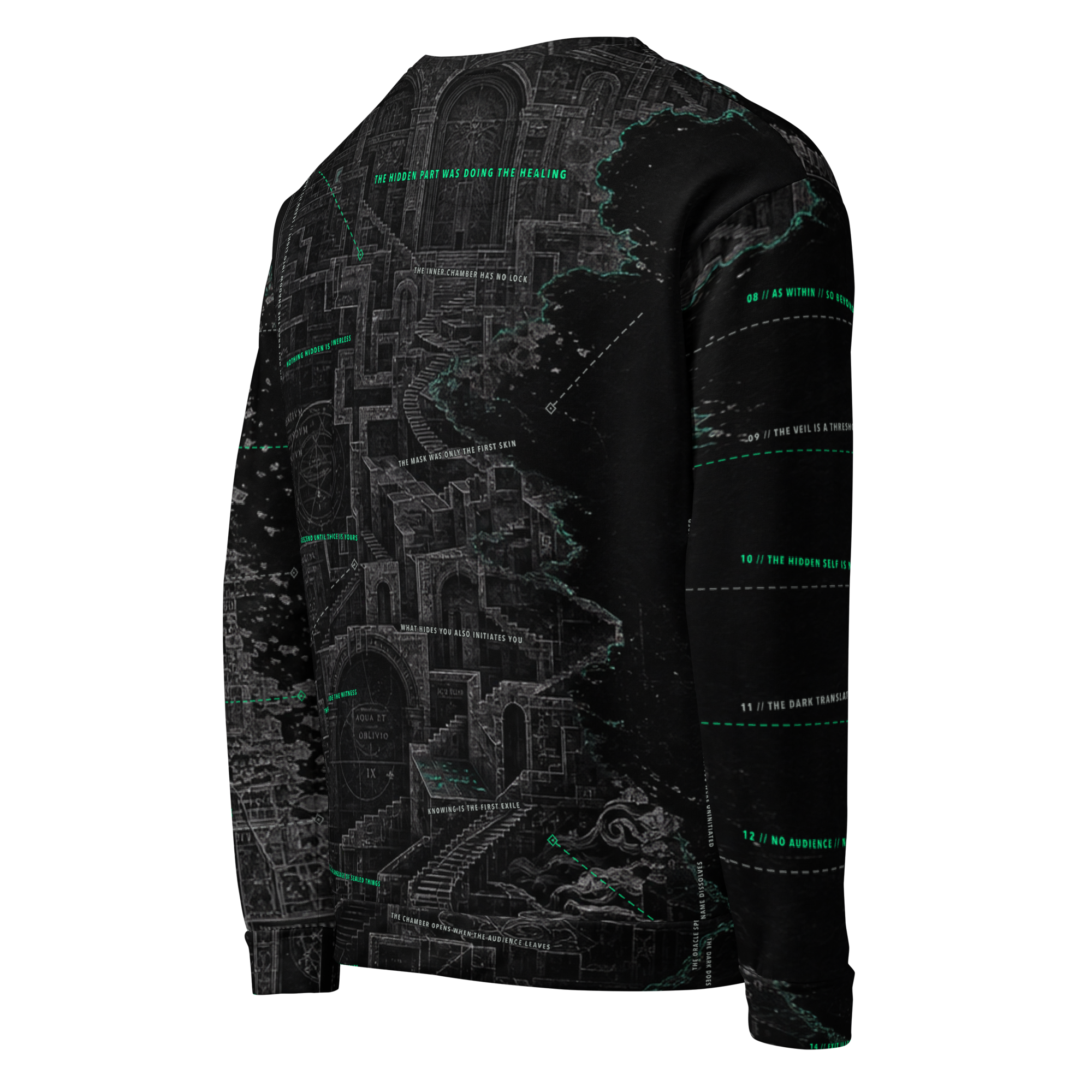 The Second Dark Sweatshirt - Black right back