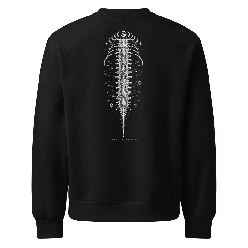 Axis of Heaven Sweatshirt - Black back large