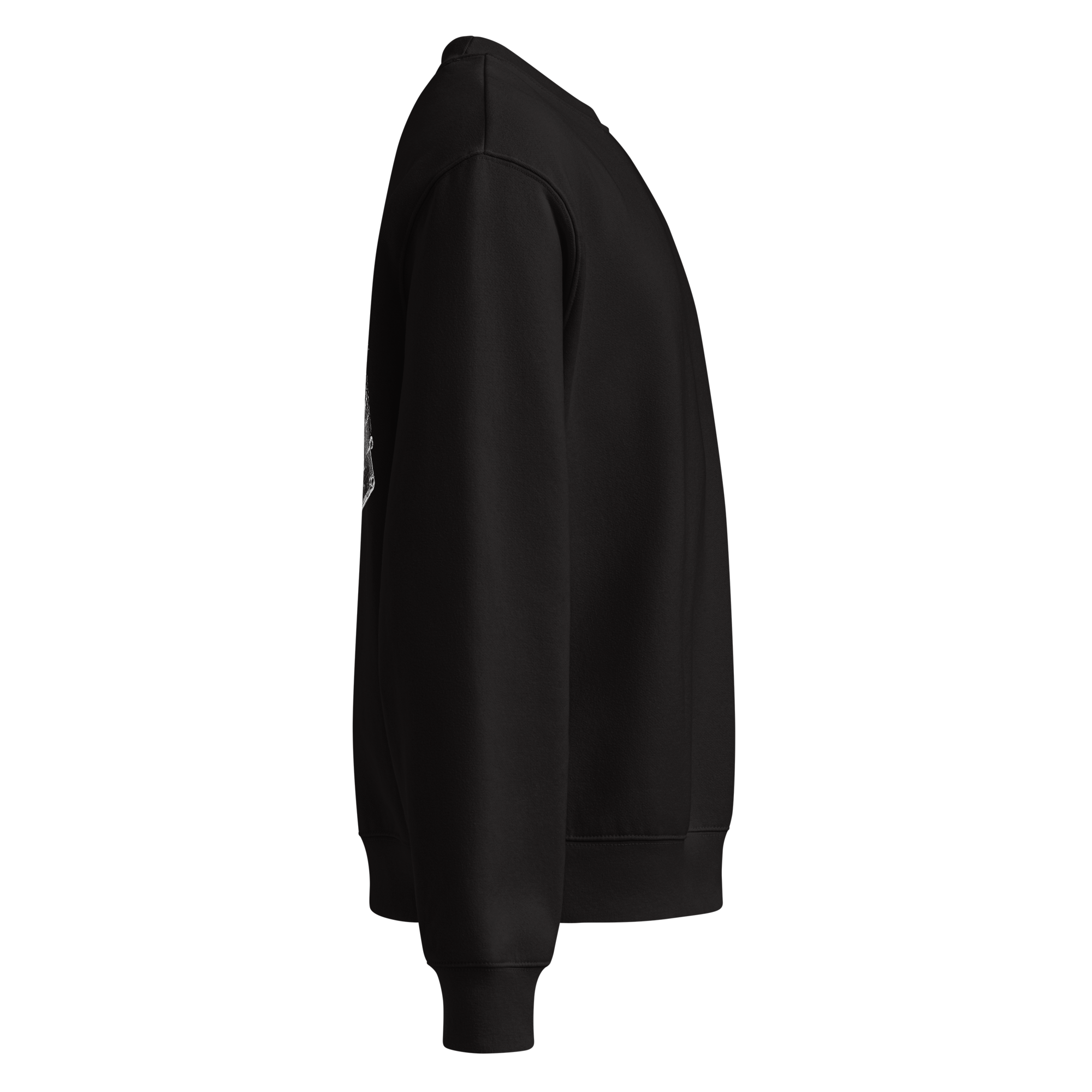 Orbital Tape Sweatshirt - Black right