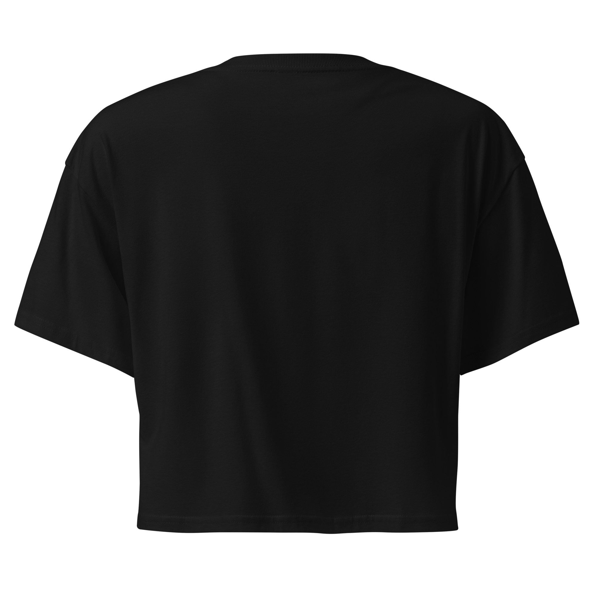 Tidal Form Crop Top - Black back