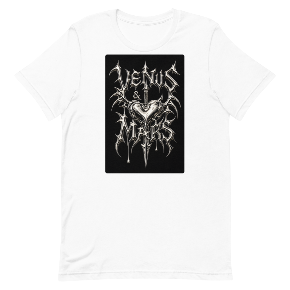 Metallic Gothic Tee - Metallic Gothic