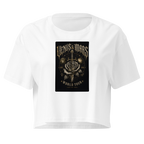 Tour (hero front) Crop Top - White
