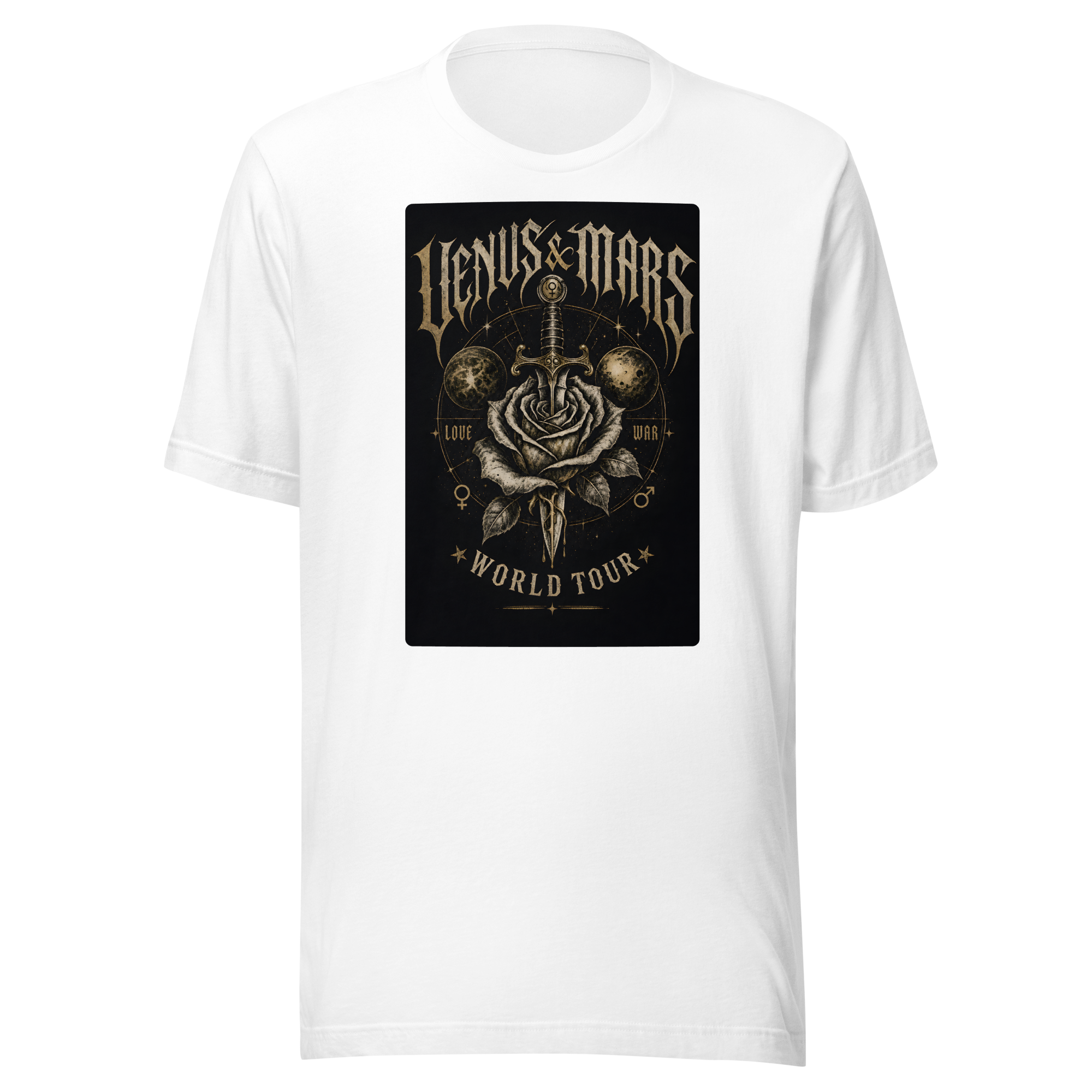 Tour (hero front) Tee - White