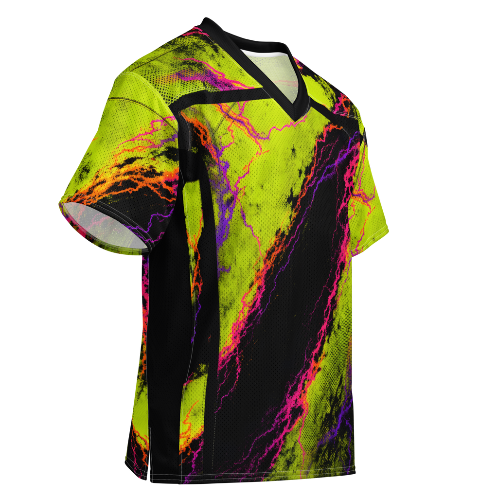 Voltage Scar Jersey - Black right front