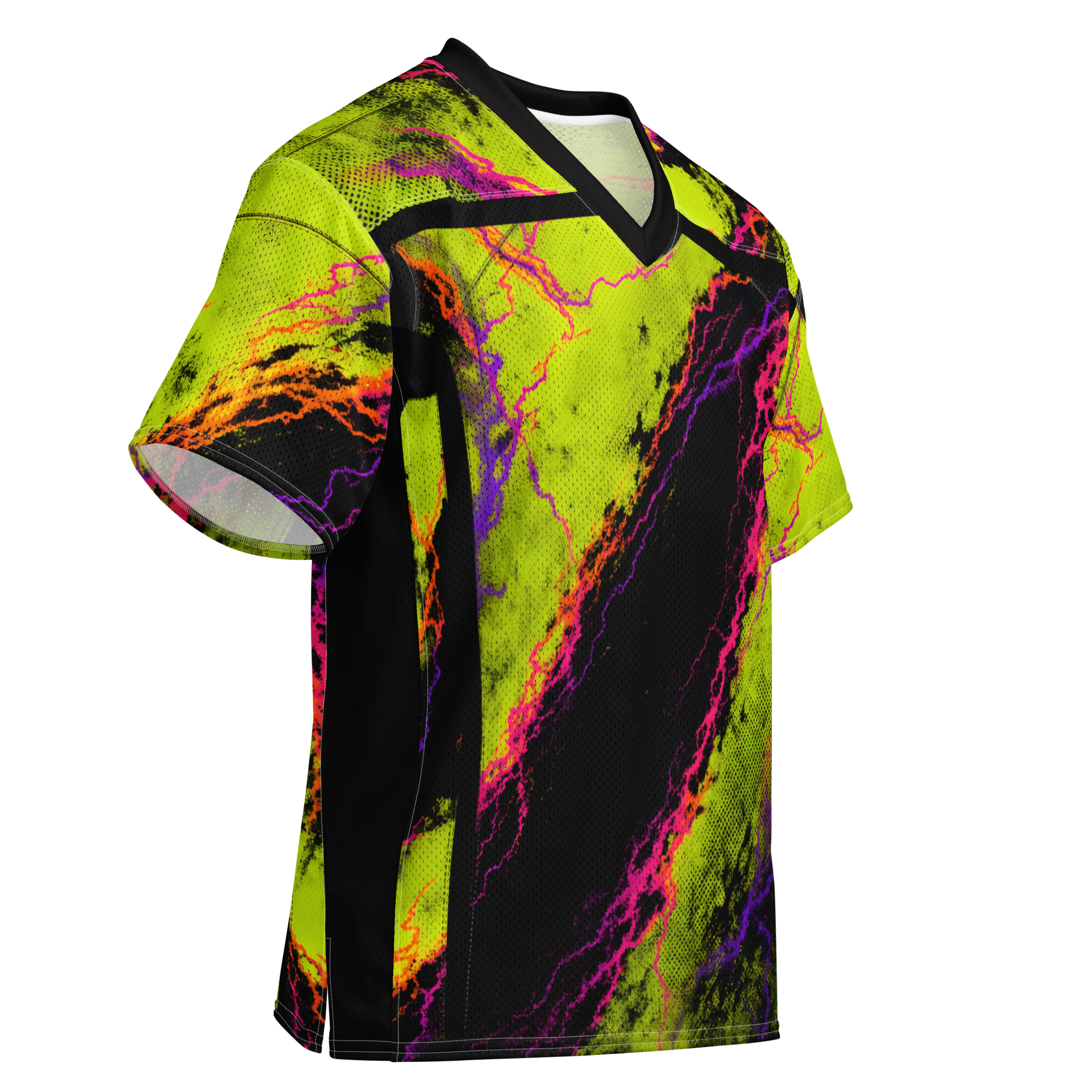 Voltage Scar Jersey - Black right front