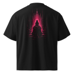 Witch History Glitch Oversized Tee - Black back