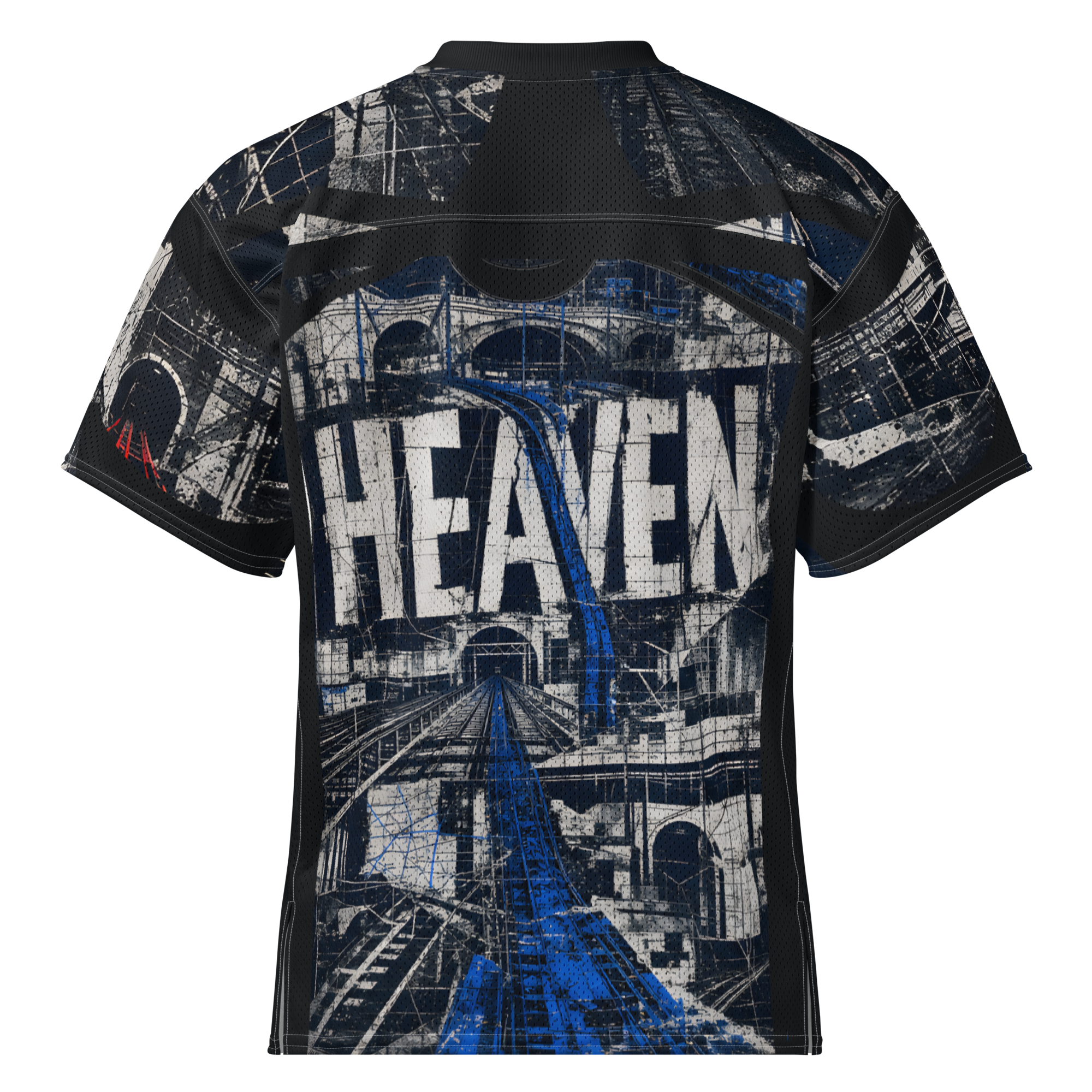 Wrong Way Heaven Jersey - Black back
